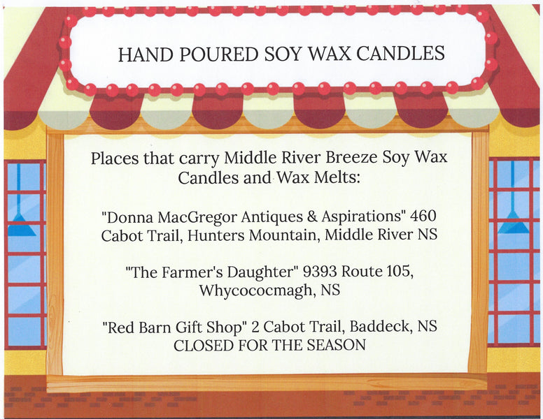 Shops That Carry Middle River Breeze Candles & Wax Melts