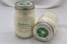 Load image into Gallery viewer, 16 oz Mason Jar Soy Wax Candle-Bayberry