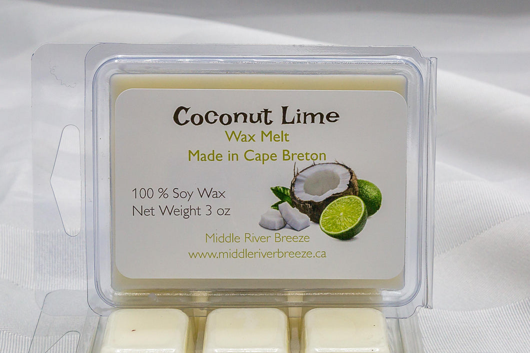 3 oz Soy Wax Melt-Coconut Lime