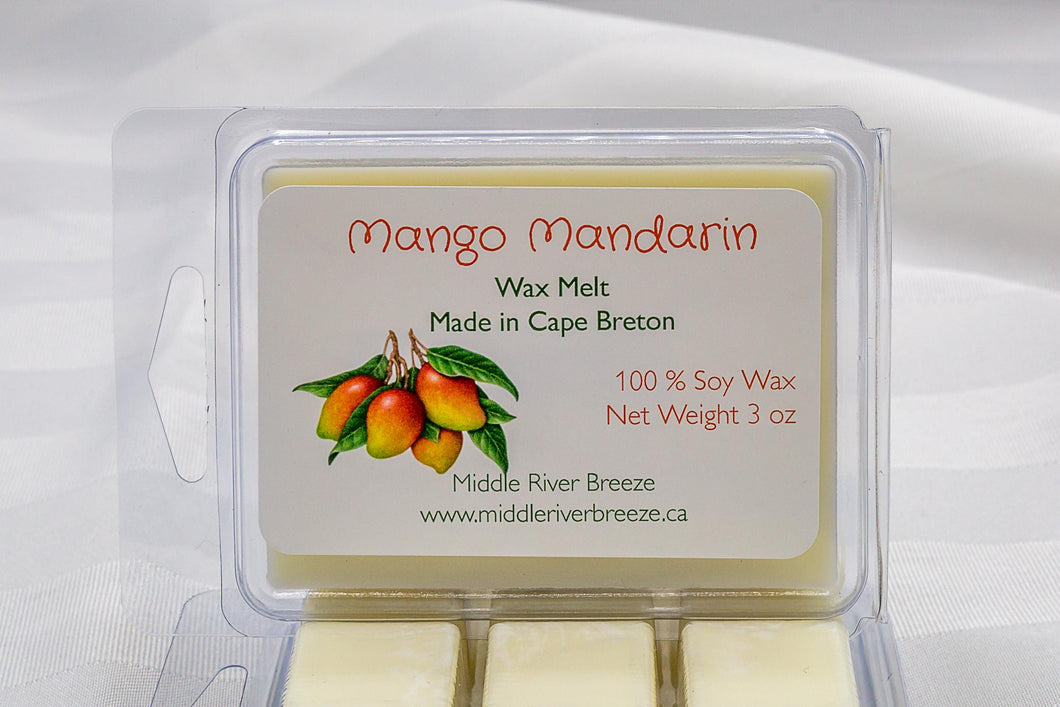 3 oz Soy Wax Melt-Mango Mandarin