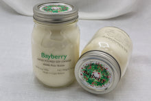Load image into Gallery viewer, 16 oz Mason Jar Soy Wax Candle-Bayberry
